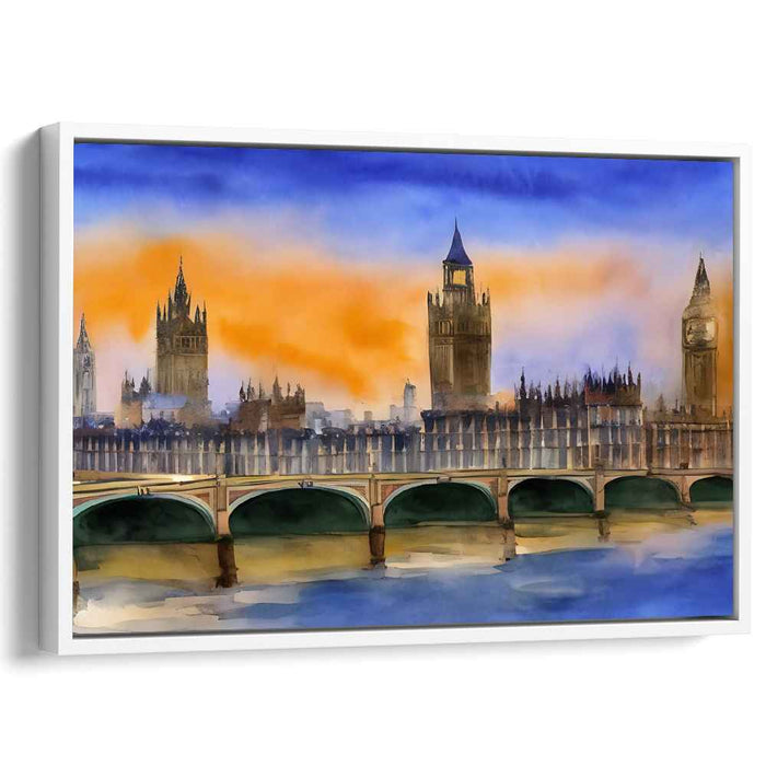 Watercolor Palace of Westminster #134