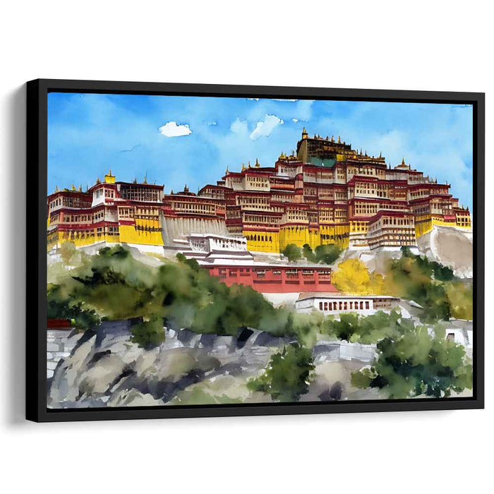 Watercolor Potala Palace #101