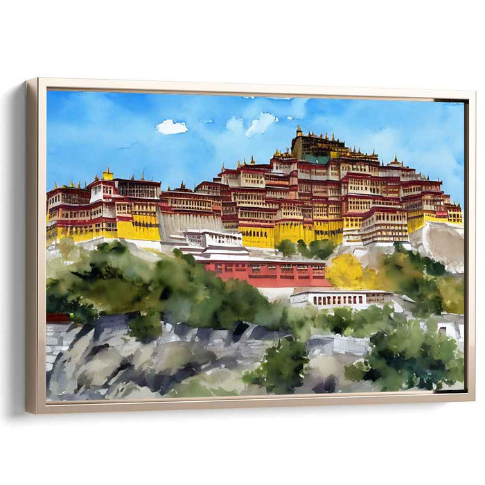 Watercolor Potala Palace #101