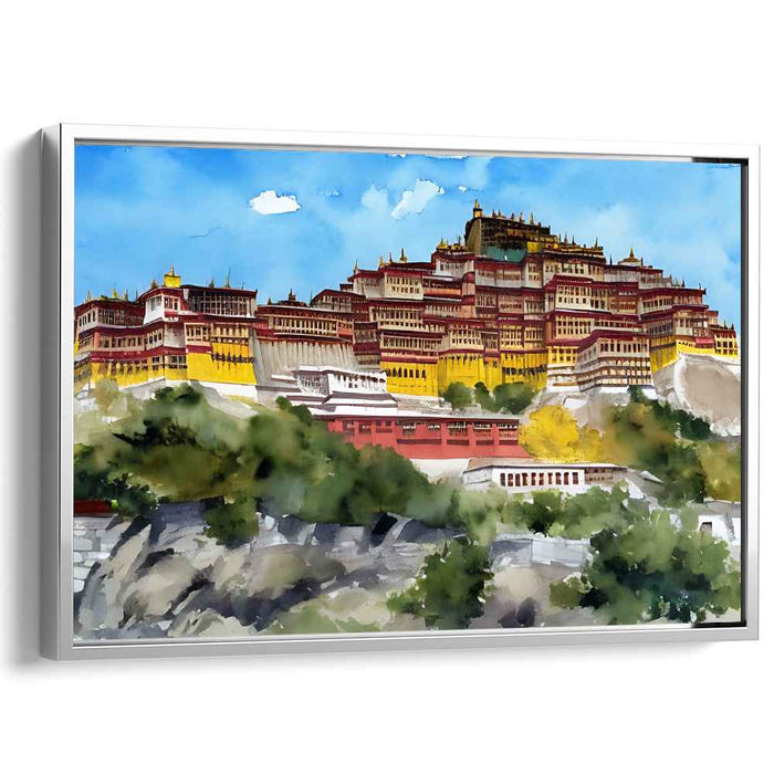 Watercolor Potala Palace #101