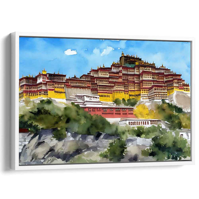 Watercolor Potala Palace #101