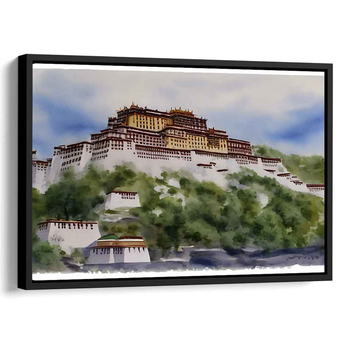 Watercolor Potala Palace #102