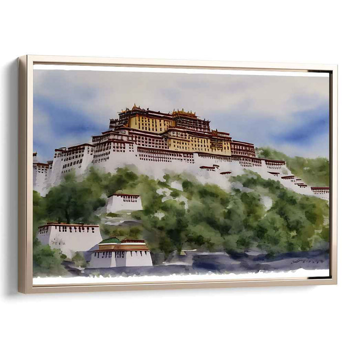 Watercolor Potala Palace #102