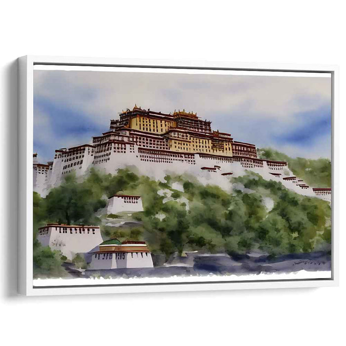 Watercolor Potala Palace #102