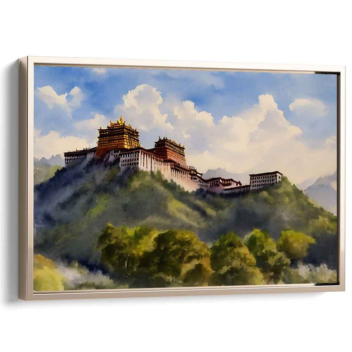 Watercolor Potala Palace #114