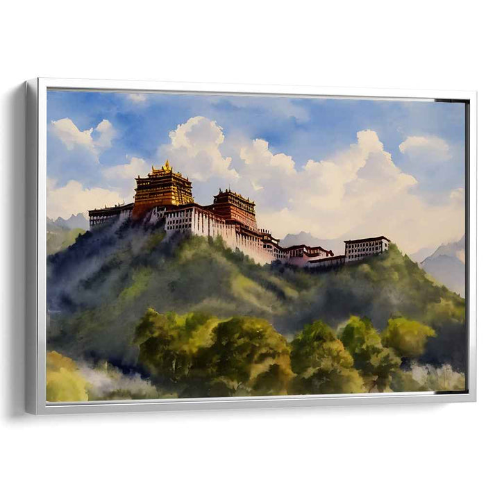 Watercolor Potala Palace #114