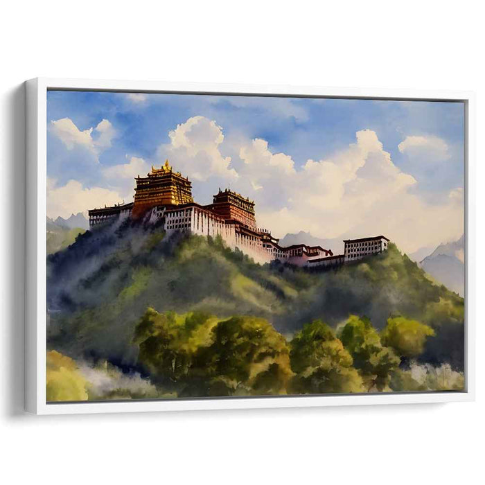 Watercolor Potala Palace #114