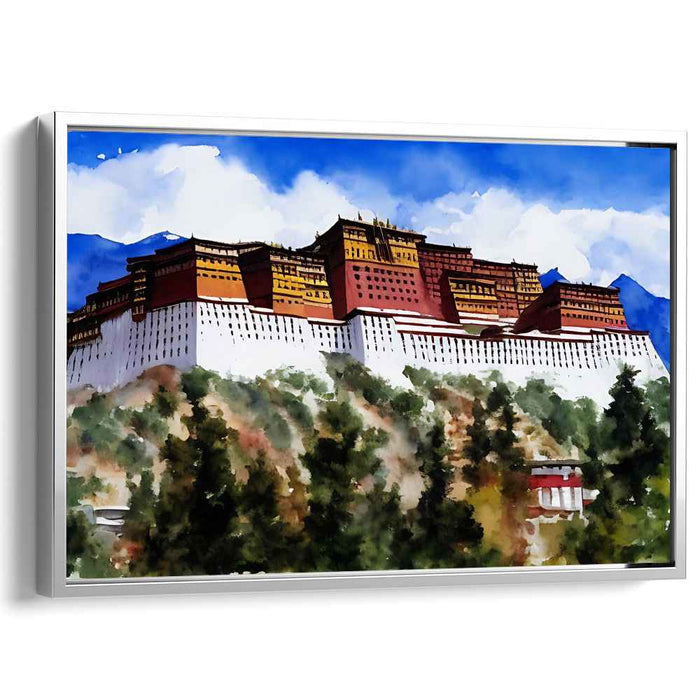 Watercolor Potala Palace #127