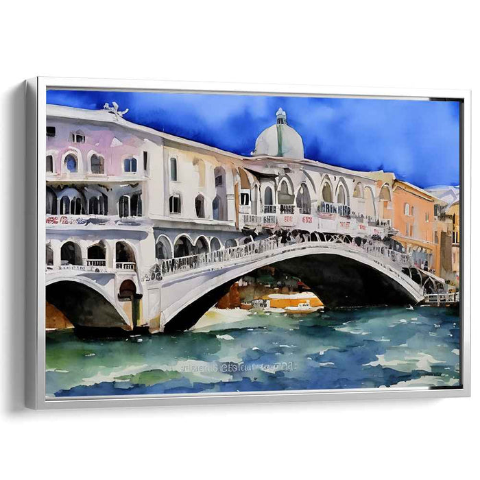 Watercolor Rialto Bridge #101