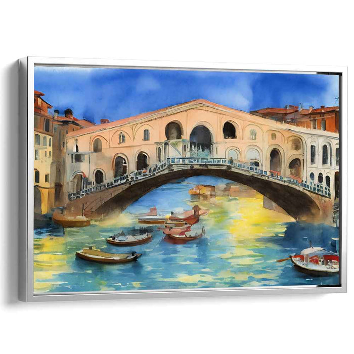Watercolor Rialto Bridge #104