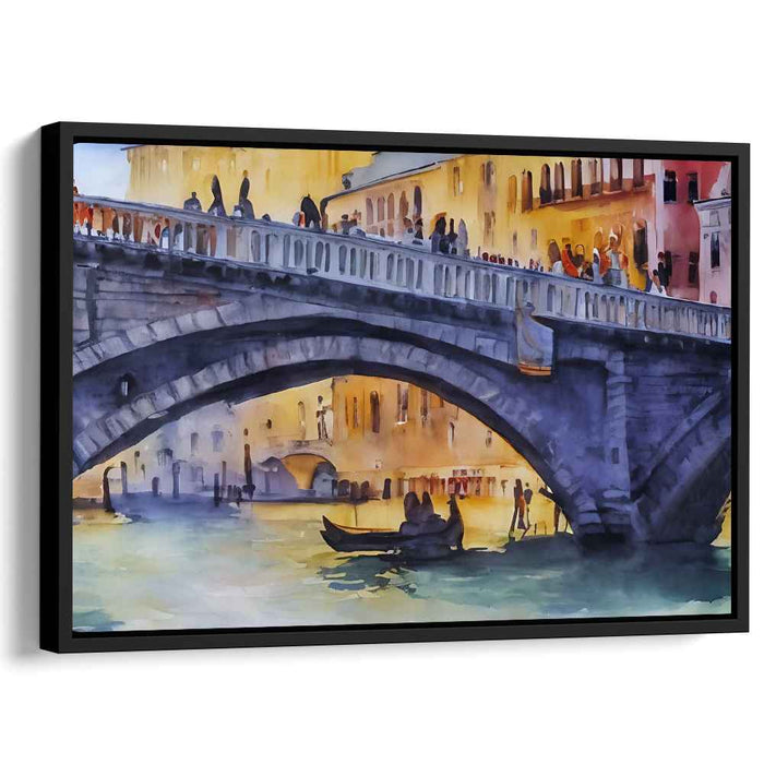 Watercolor Rialto Bridge #106