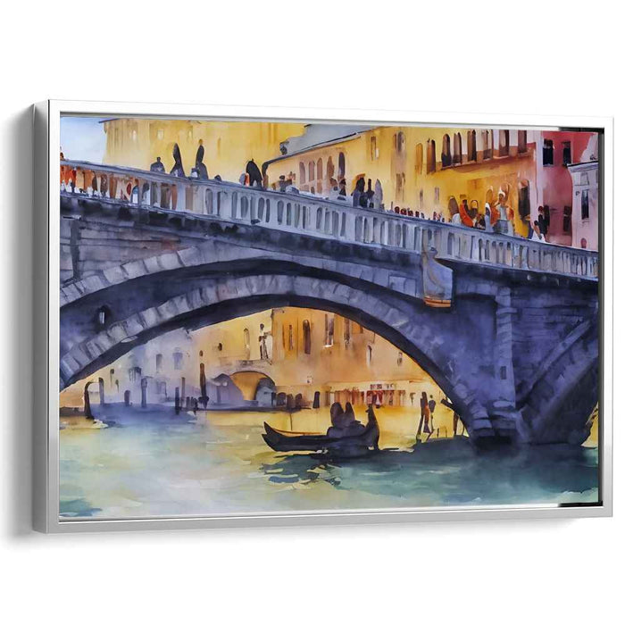 Watercolor Rialto Bridge #106