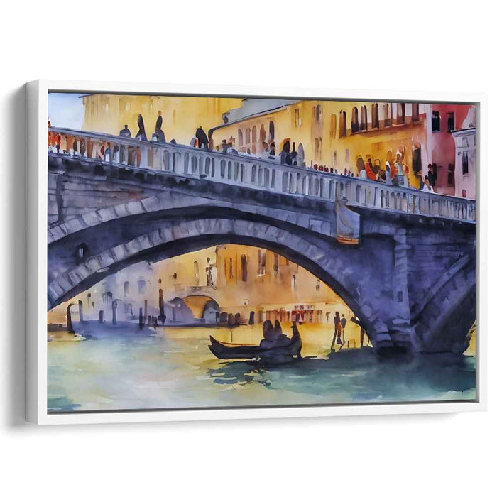 Watercolor Rialto Bridge #106
