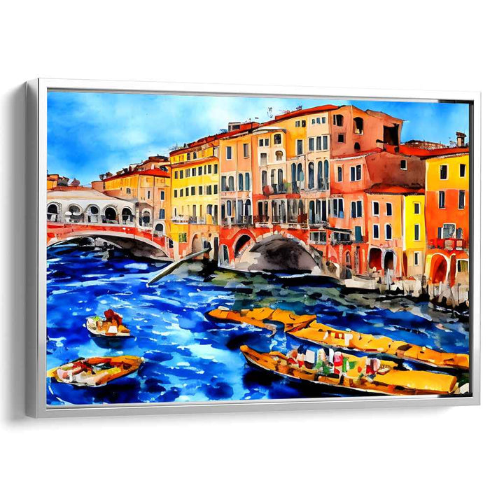Watercolor Rialto Bridge #107