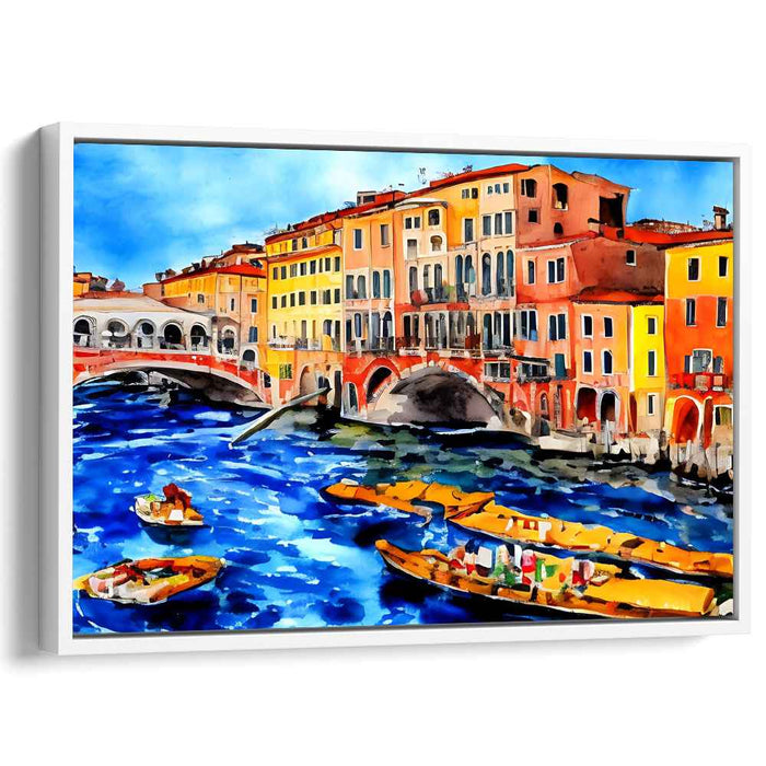 Watercolor Rialto Bridge #107