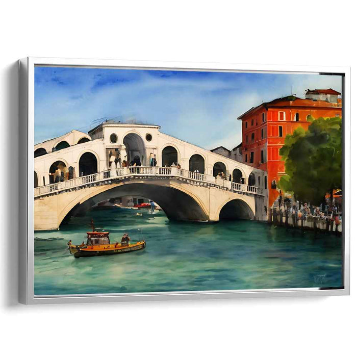 Watercolor Rialto Bridge #109