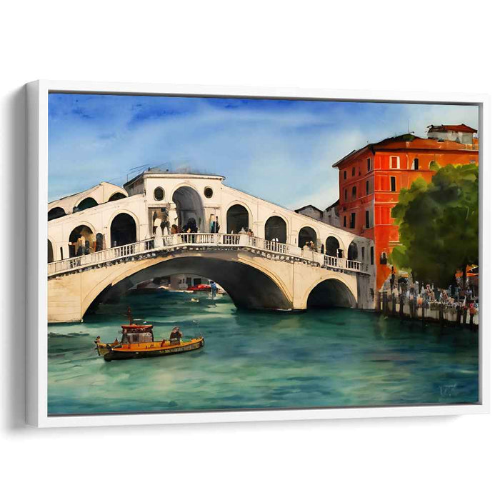 Watercolor Rialto Bridge #109