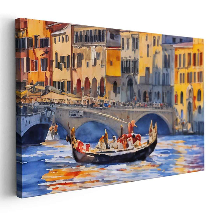 Watercolor Rialto Bridge #112