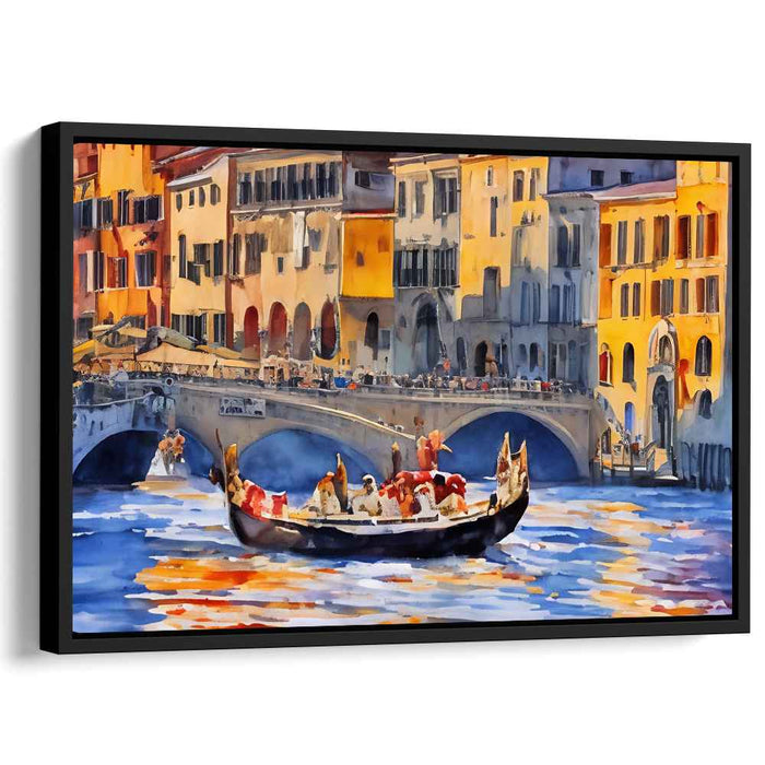 Watercolor Rialto Bridge #112