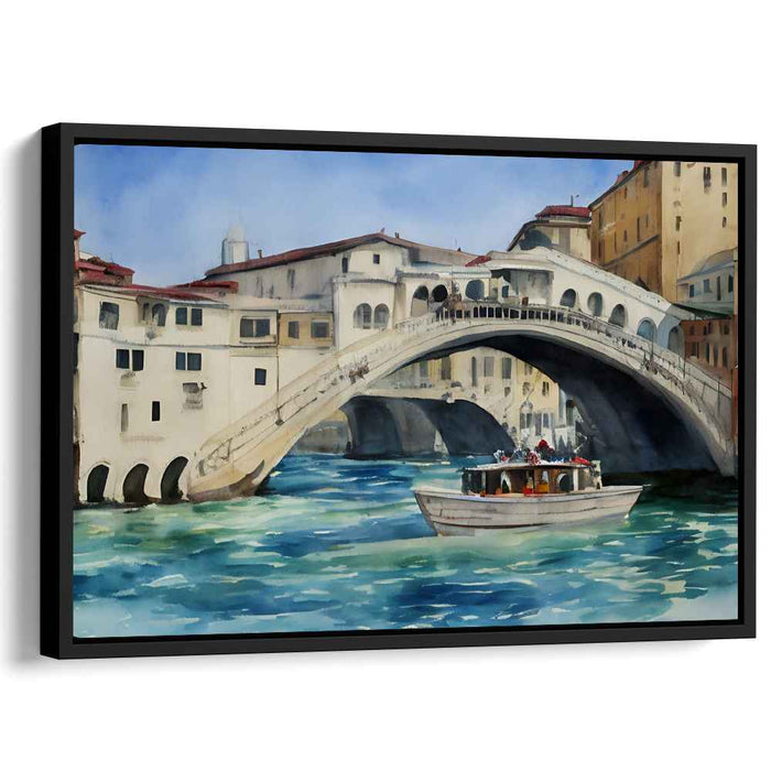 Watercolor Rialto Bridge #130