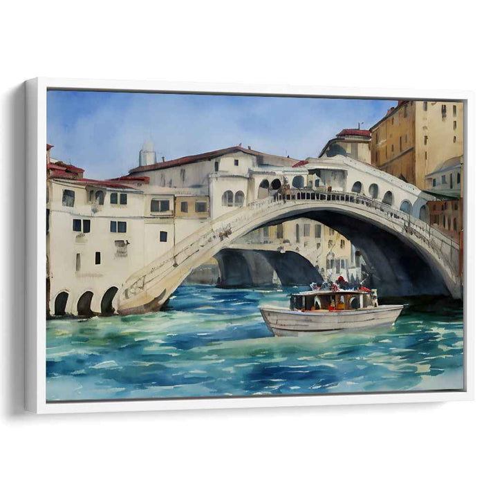 Watercolor Rialto Bridge #130