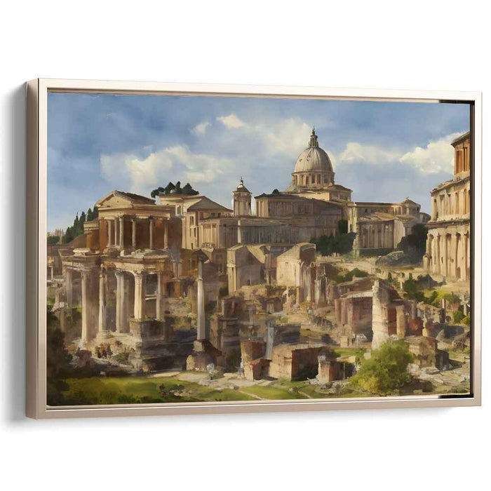 Watercolor Roman Forum #106