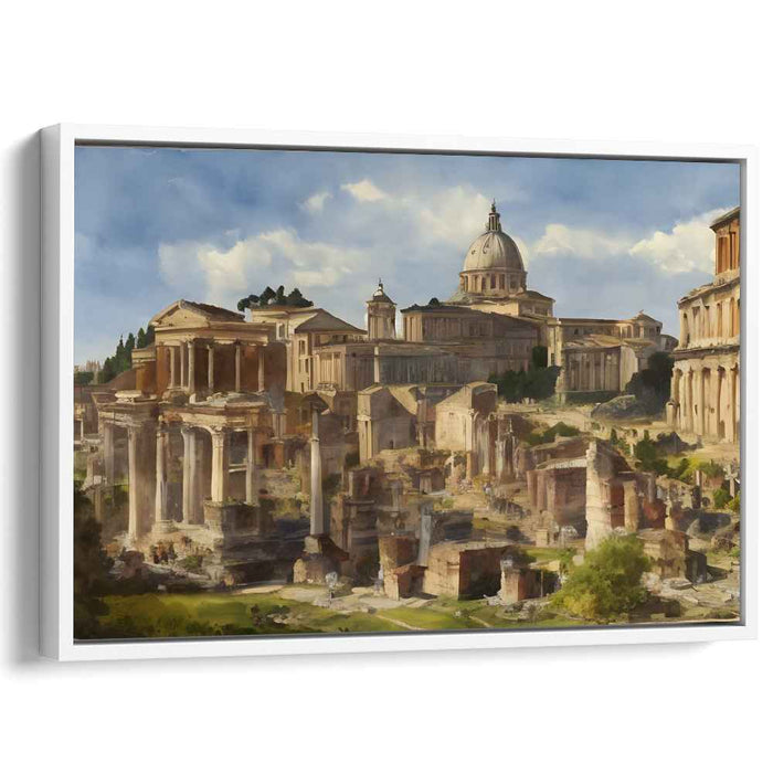 Watercolor Roman Forum #106