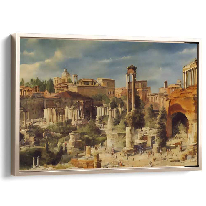 Watercolor Roman Forum #107