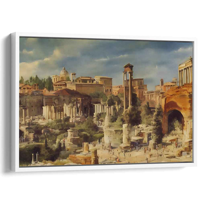 Watercolor Roman Forum #107