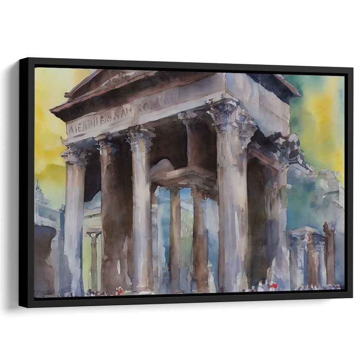 Watercolor Roman Forum #110