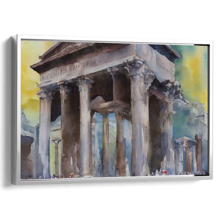 Watercolor Roman Forum #110