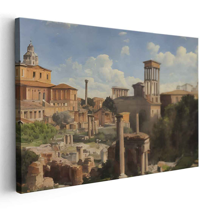 Watercolor Roman Forum #123