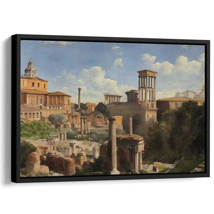 Watercolor Roman Forum #123