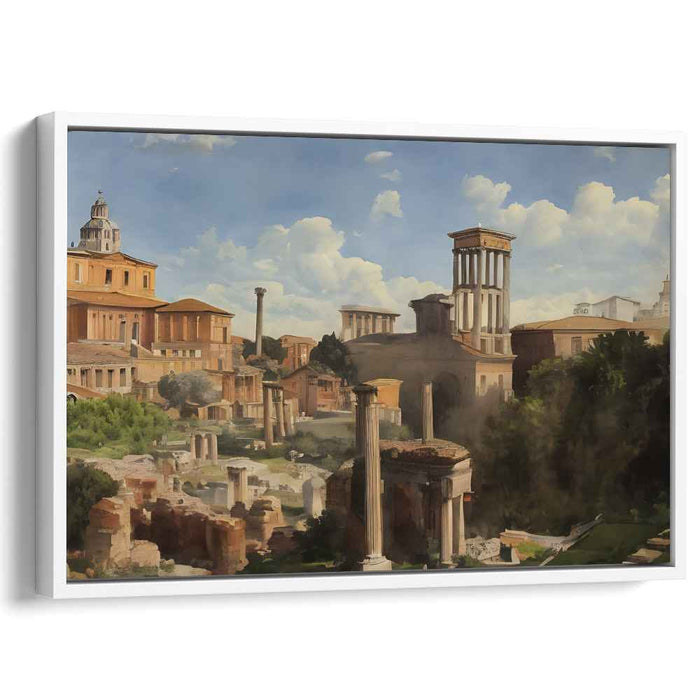Watercolor Roman Forum #123