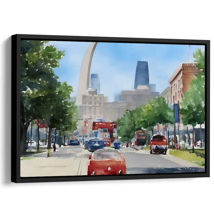 Watercolor St. Louis Arch #102