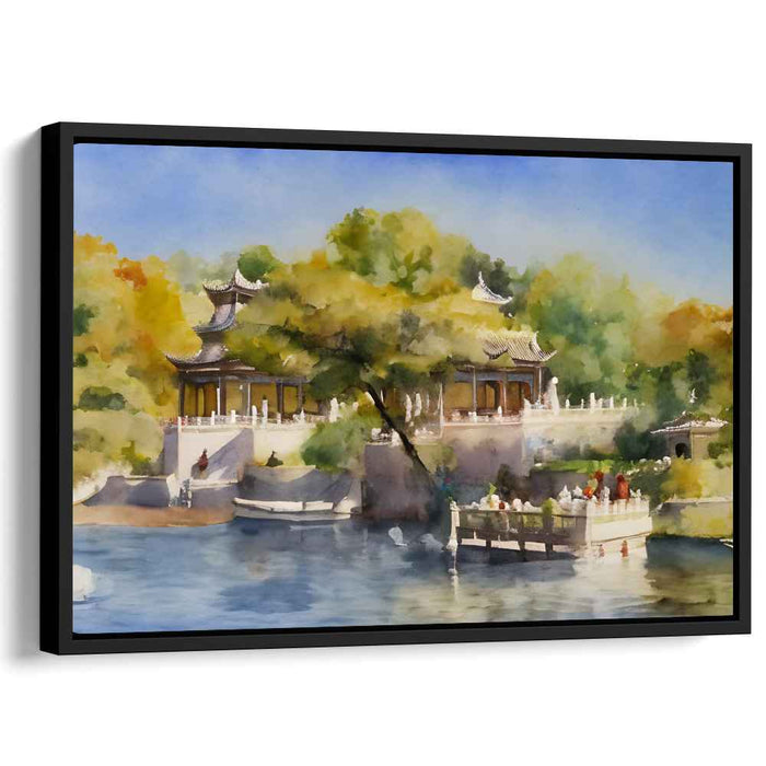 Watercolor Summer Palace #109