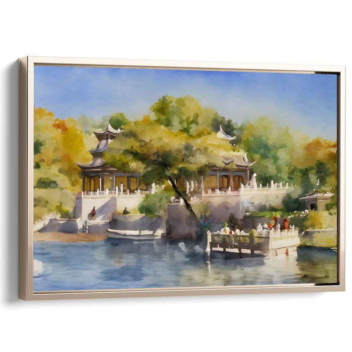 Watercolor Summer Palace #109