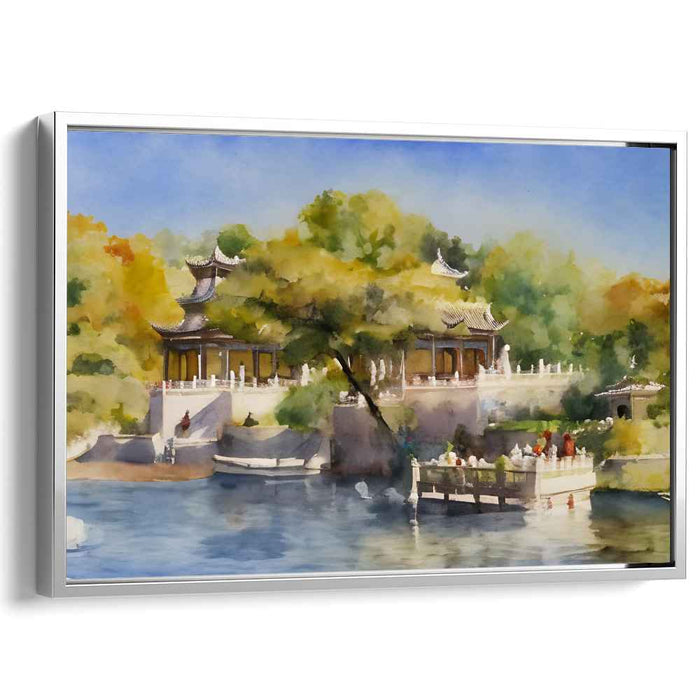 Watercolor Summer Palace #109