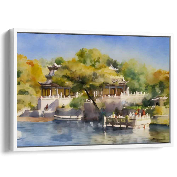 Watercolor Summer Palace #109