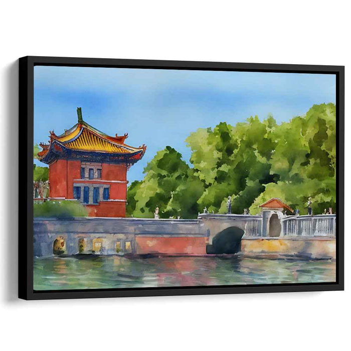 Watercolor Summer Palace #120