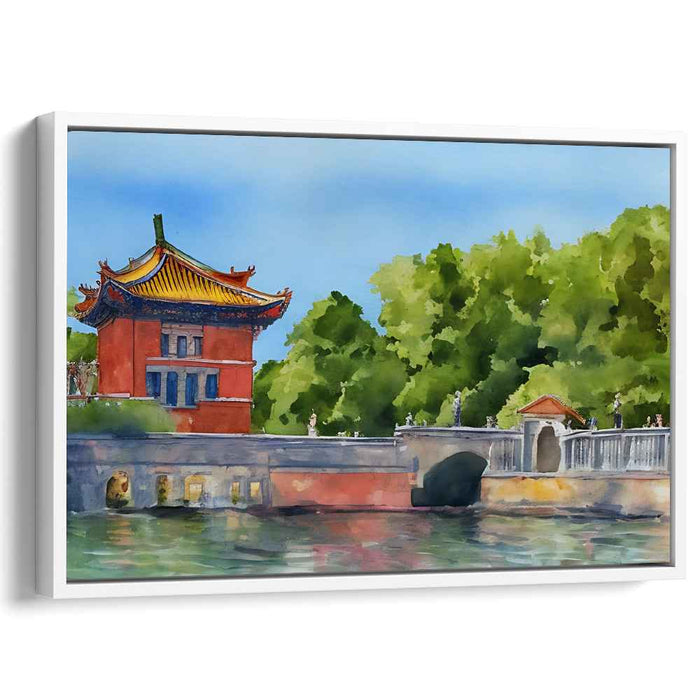 Watercolor Summer Palace #120