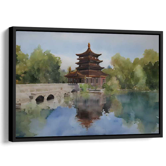 Watercolor Summer Palace #122