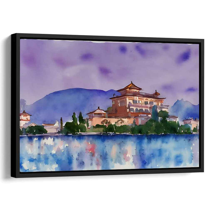 Watercolor Summer Palace #131