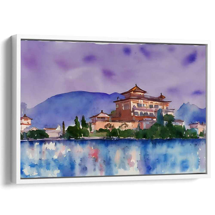 Watercolor Summer Palace #131