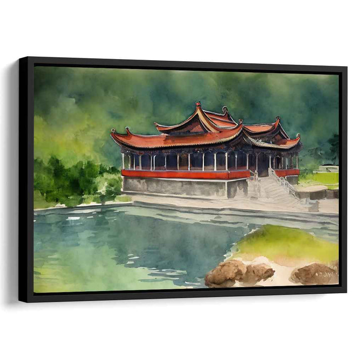 Watercolor Summer Palace #132