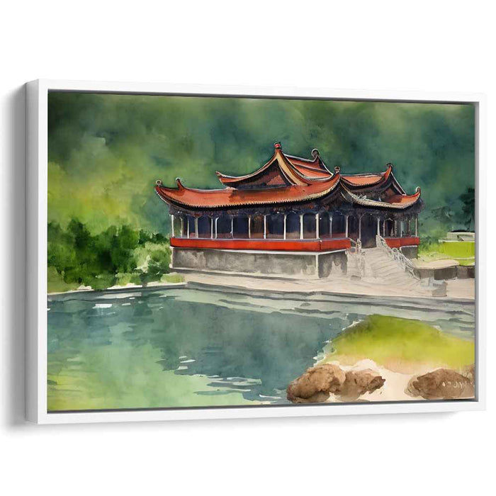 Watercolor Summer Palace #132