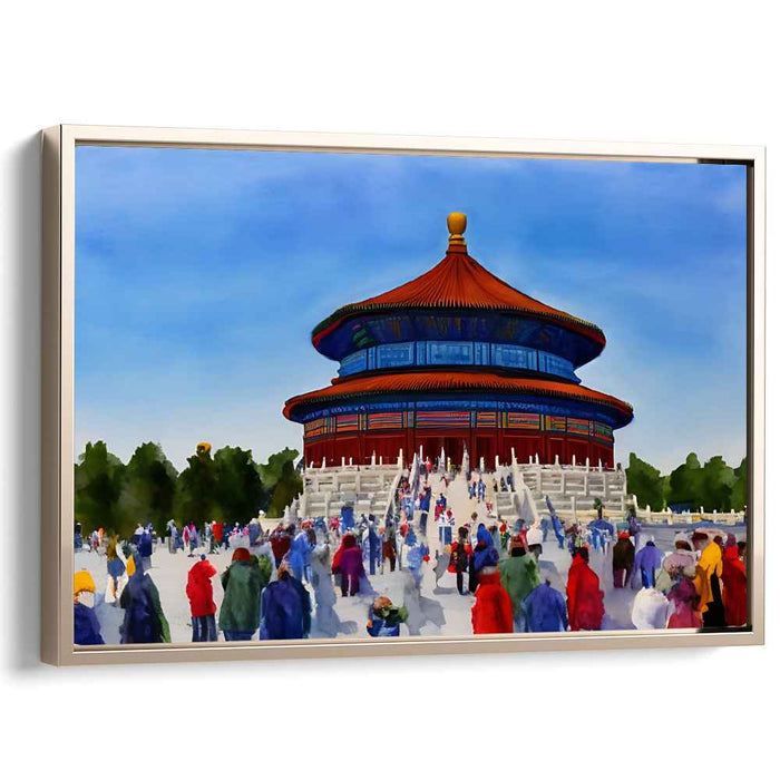 Watercolor Temple of Heaven #105