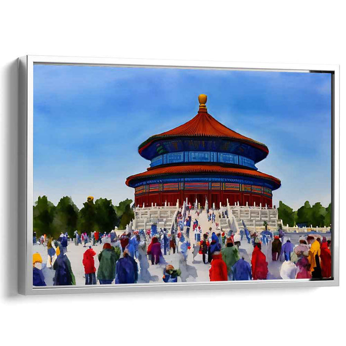 Watercolor Temple of Heaven #105