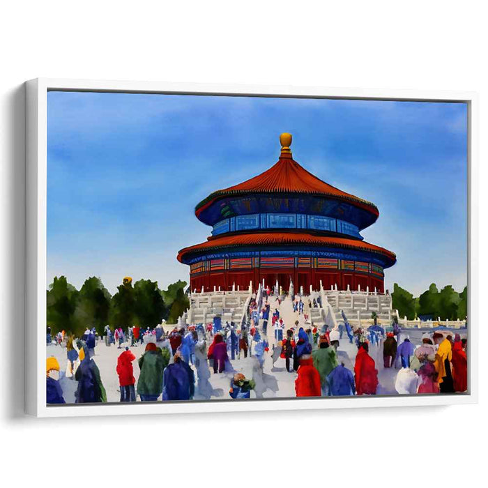 Watercolor Temple of Heaven #105