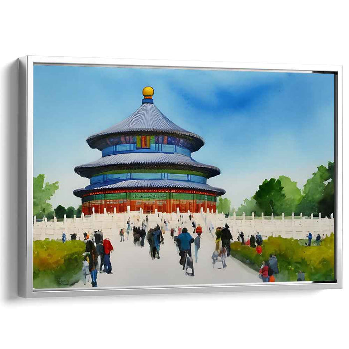Watercolor Temple of Heaven #112